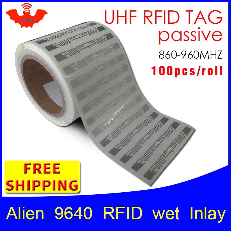 UHF RFID ± EPC 6C ƼĿ Alien 9640 wet inlay 91..